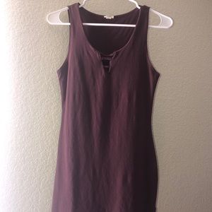 Garage bodycon mini dress